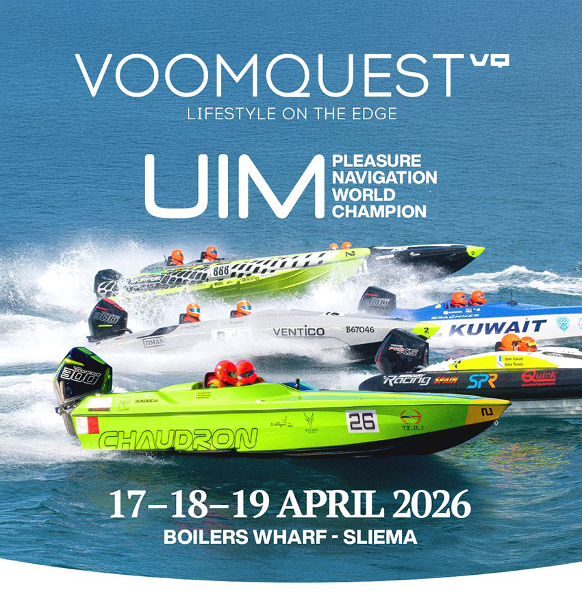 Malta to Host World Championship Powerboat Racing in Sliema Waters