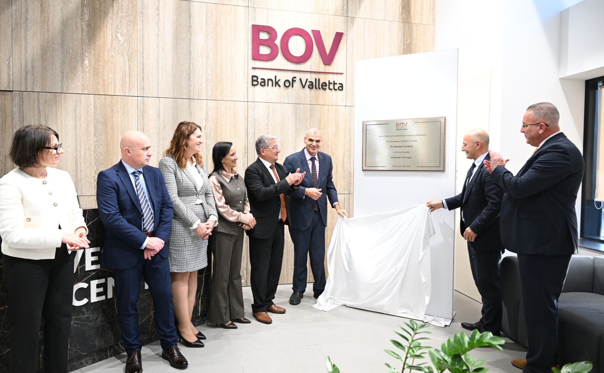 Bank of Valletta Opens New Investment Centre on Tower Road