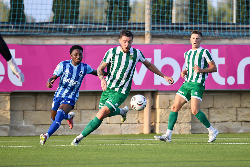 Floriana extend unbeaten run with 2–0 old firm derby victory
