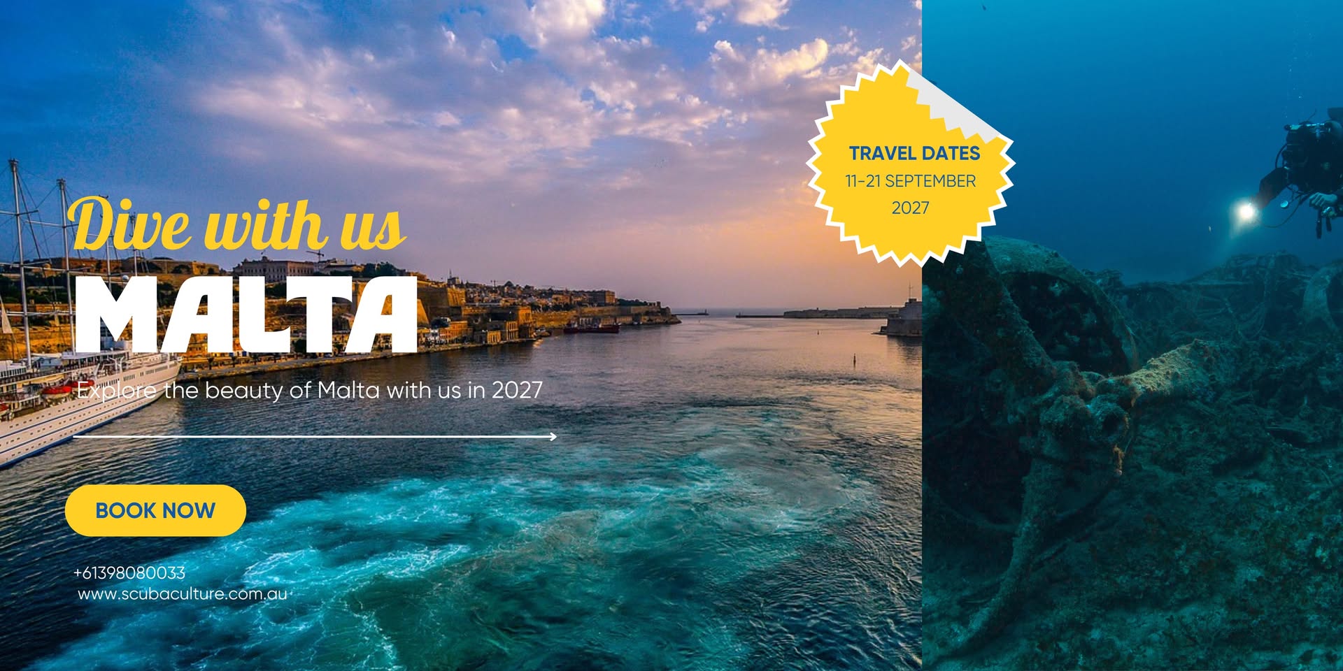 Dive Malta in 2027