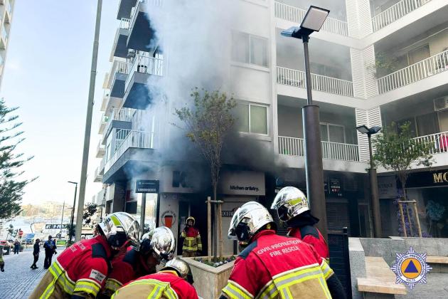 Shop Fire on Bisazza Street Prompts Neighbour Evacuations