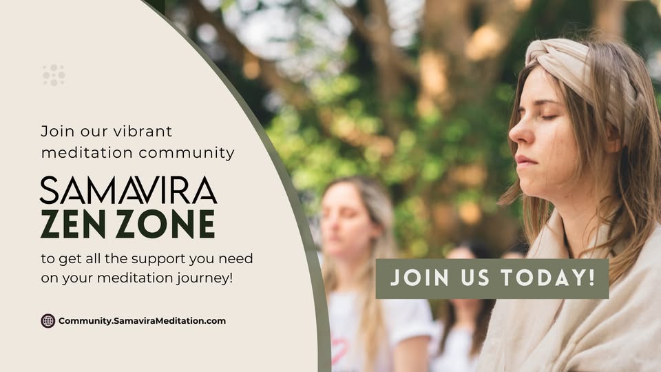 Join our online Meditation Community!