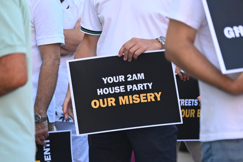 Sliema residents call for boat party permit revocations