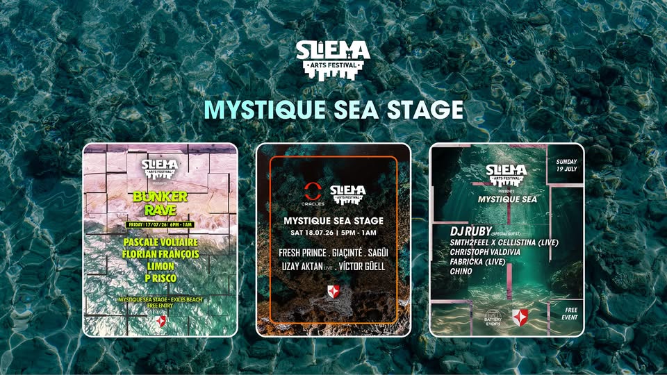 Mystique Sea Stage at Sliema Art Festival // FREE ENTRY