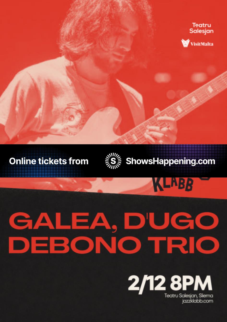 JazzKlabb 14 Galea, D'Ugo, Debono Trio