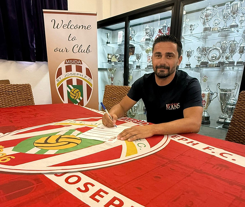 Roderick Briffa signs for Msida St Joseph at 44: Veteran midfielder