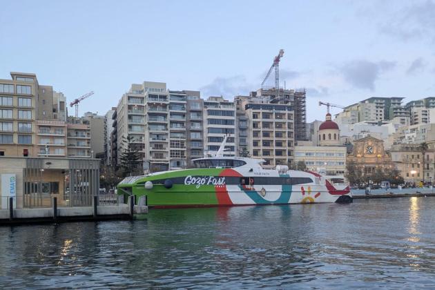 Fast ferry between Sliema, Buġibba and Gozo to start on May 5 in Malta