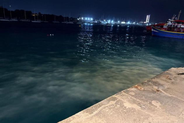 Construction Waste Causes Sewage Overflow Along Sliema Waterfront