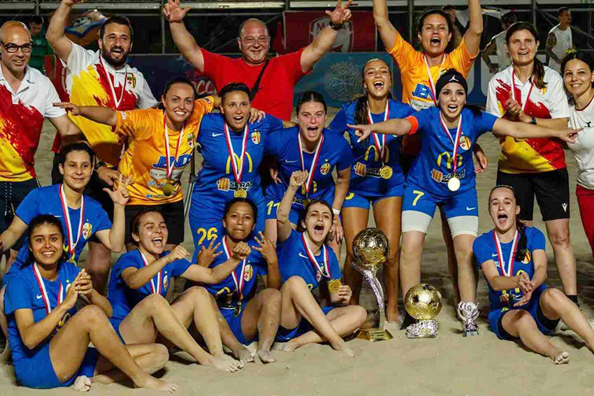 Birkirkara Beach Soccer Wins Women's Championship on Penalties — Sliema, 7 July 2026