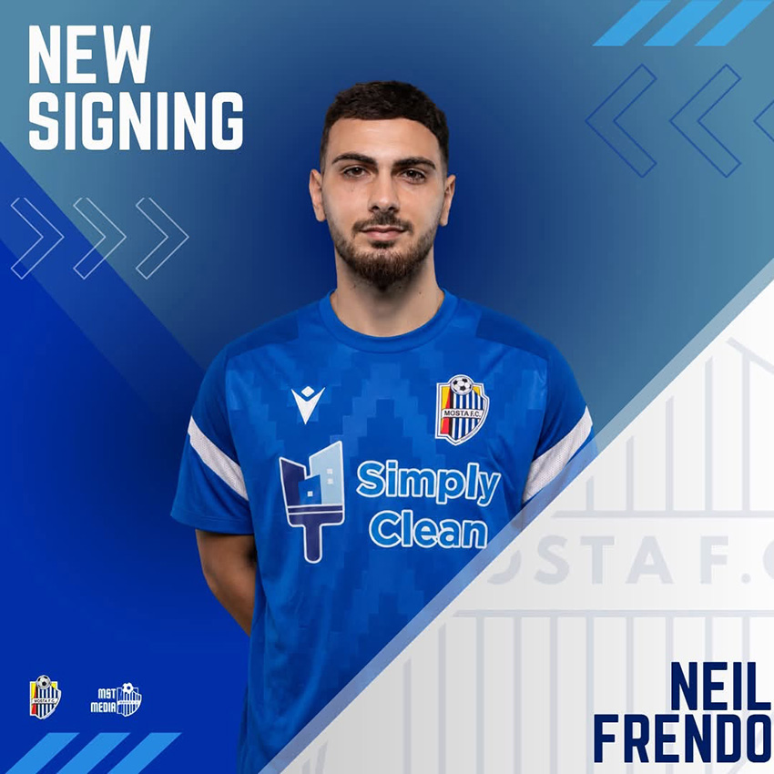 Neil frendo joins mosta Fc on loan from Sliema Wanderers